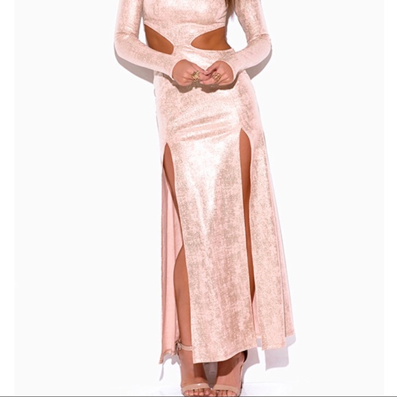 Hot light pink dress - Picture 4 of 4